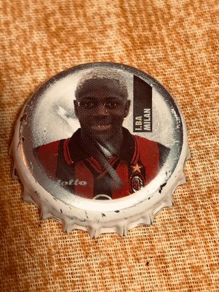 Lotto 9 Tappi Corona Calciatori anni 90