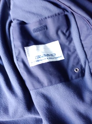 Gabardina azul Tribord