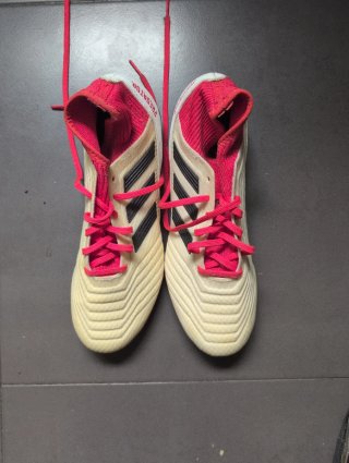Zapatillas Adidas Predator 18.3 Blanco/rojo