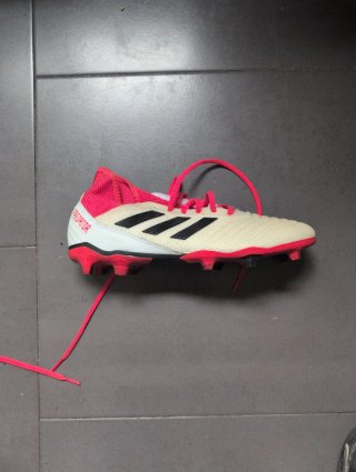 Zapatillas Adidas Predator 18.3 Blanco/rojo