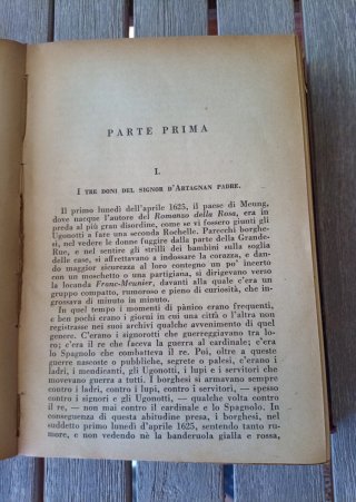I Tre Moschettieri di Dumas Edizioni Barion 1935