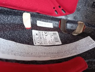 Patín con casco talla M (55-59cm) y protecciones