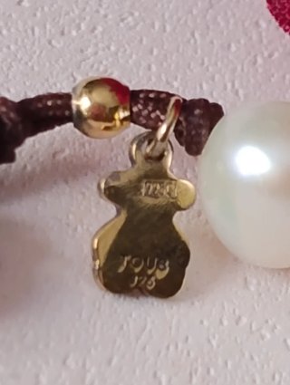 Pulsera Tous Perlas y Plata Vermeil