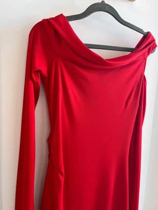 Vestido Etxart&Panno Rojo T38