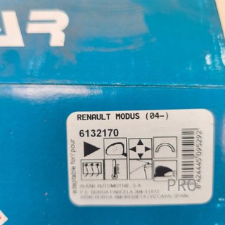 RETROVISOR DERECHO RENAULT MODUS NUEVO 6132170
