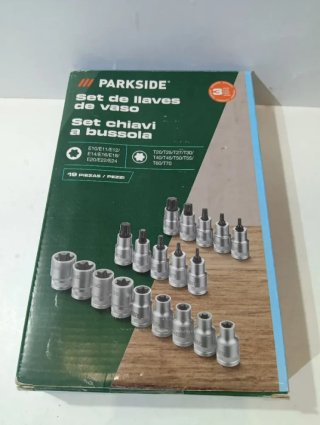 Torx Juego Vasos PARKSIDE 19 Piezas