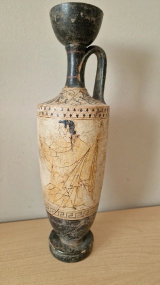Coppia Vasi Greci Riproduzioni Artigianali