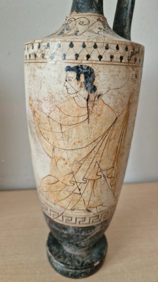 Coppia Vasi Greci Riproduzioni Artigianali