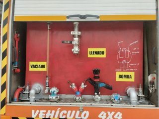 Camión Bomberos 4x4 112