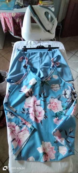 Completo estivo donna floreale