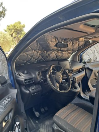 Kit Camper Aluminio+Oscurecedores Combo,Berlingo