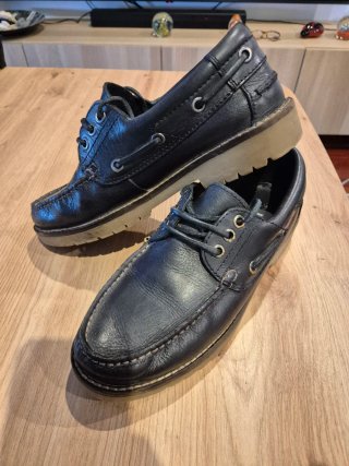 Nauticos piel Kipe's Unisex azul marino