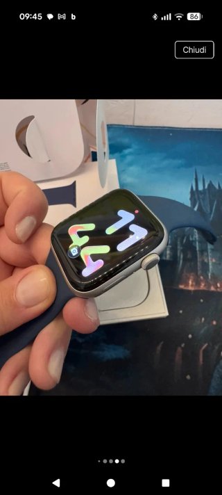 Apple Watch SE 2ª gen 44mm Blu/Arg