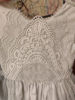 Vestido Comunión Princesa Encaje