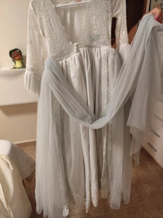 Vestido Comunión Princesa Encaje