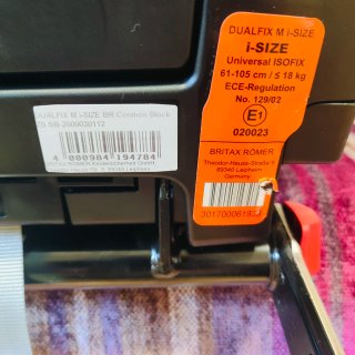 Silla coche Britax Römer Dualfix M i-Size