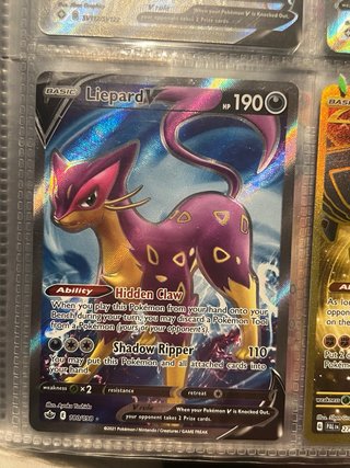 Lote Cartas Pokémon Full Art Inglés