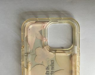 Custodia iPhone 13 Pro Fiori Trasparente