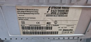Televisor Philips Antiguo Gris/Plata