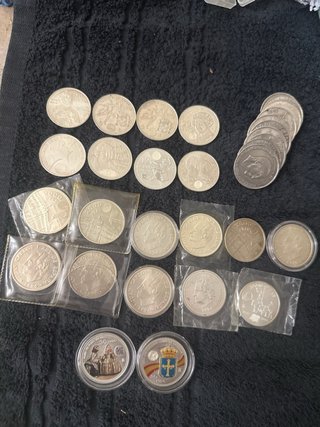 SOLO HOY ! MONEDAS PLATA
