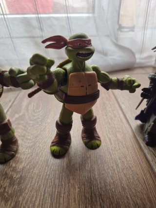 Figure Tartarughe Ninja + Shredder