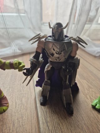 Figure Tartarughe Ninja + Shredder