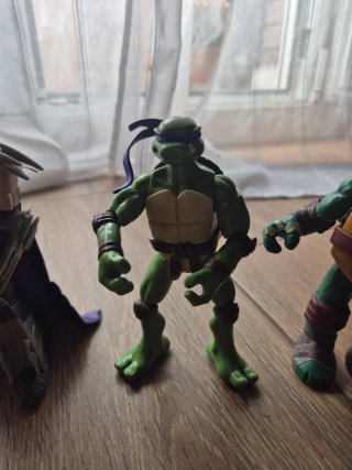 Figure Tartarughe Ninja + Shredder