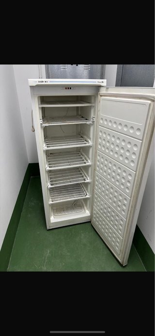 Congelador vertical blanco