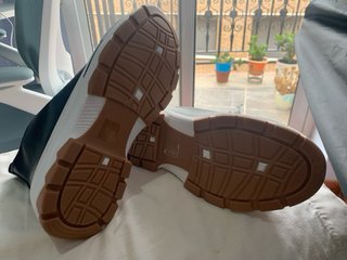 Botines piel Calzados Elche negros y blancos