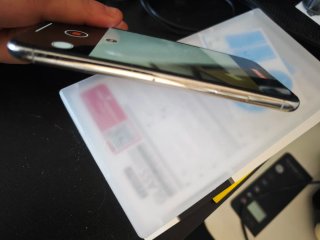 iPhone XS 256GB Plata - Cámara Defectuosa