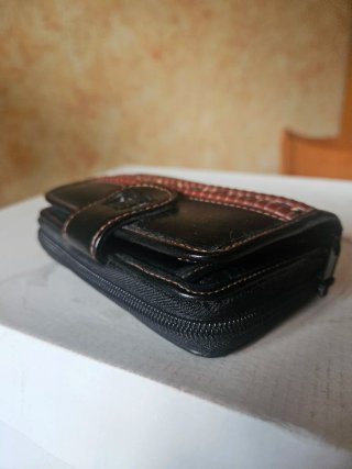 Cartera monedero negra
