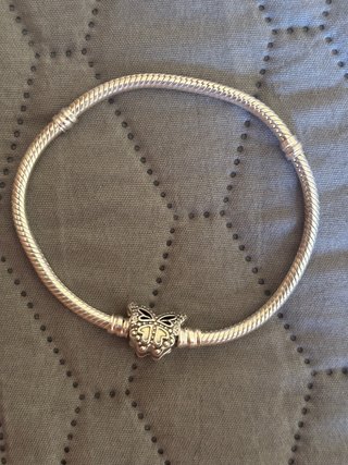 Pulsera Pandora Mariposa Plata
