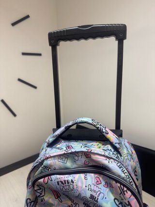 Mochila Totto con estampado divertido