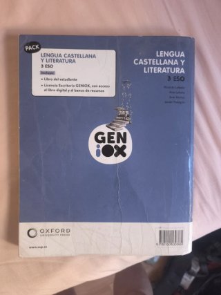 Lengua castellana y literatura Geniox