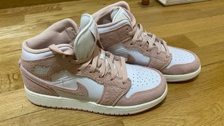 Nike Air Jordan Deportiva Alta Mujer Rosa/Blanco