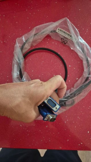 2 Cable Conexión VGA para PC 1.50cm