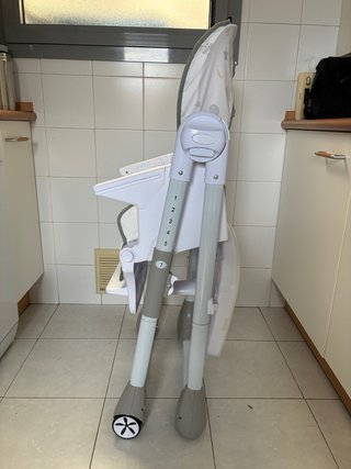Trona de bebé plegable con 7 alturas