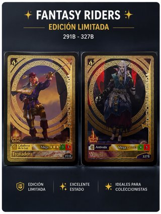 Cartas Fantasy Riders Edición Limitada