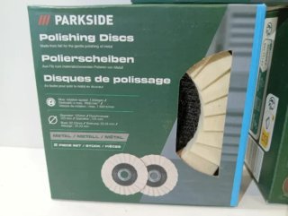 Lote Discos Lijado y Pulido Radial PARKSIDE