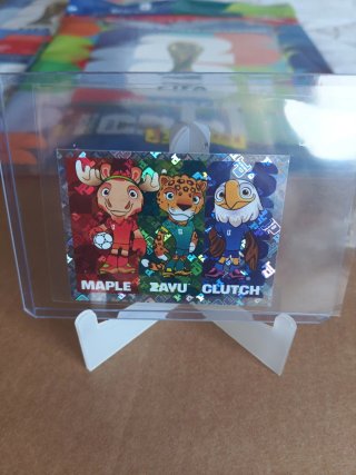 Cromo Panini Mascotas Colección Mundial