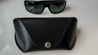 Gafas de Sol Ray-Ban Negras Lente Verde
