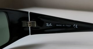 Gafas de Sol Ray-Ban Negras Lente Verde