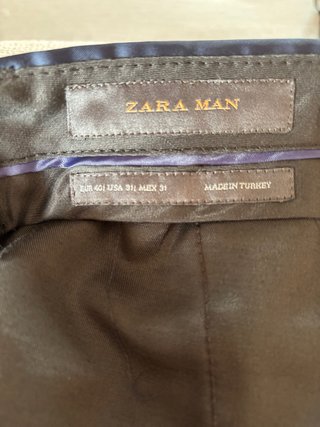 Traje Zara Hombre Azul