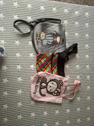 Lote bolsos y mochilas niña