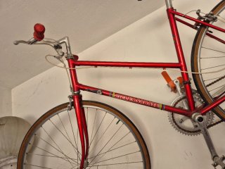 Bicicleta Clásica Roja