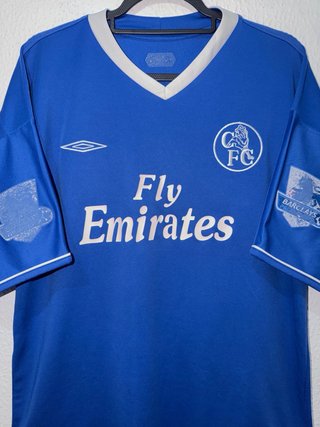 Camiseta Chelsea 2003 FC Umbro Fly Emirates