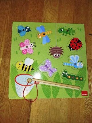 Lote puzzles madera infantiles
