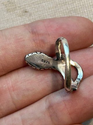 Anillo Serpiente Plata 925