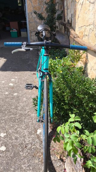 Bicicleta Urbana Fixie Azul
