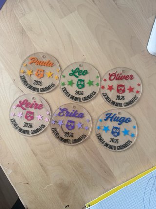 Medallas personalizada graduación colegio